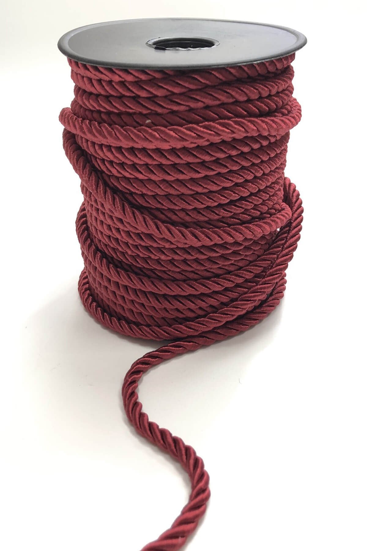 Claret Red Cord Rope 6 mm 1 m