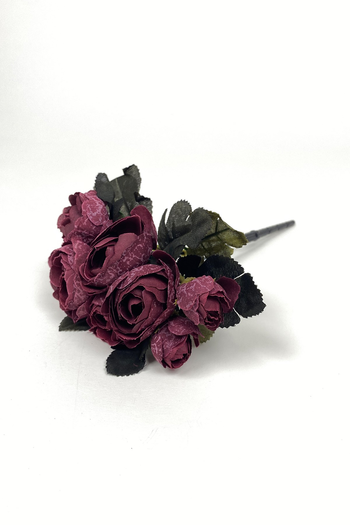 Bordo Şakayık Eren Gül Yapay Çiçek 1 Demet