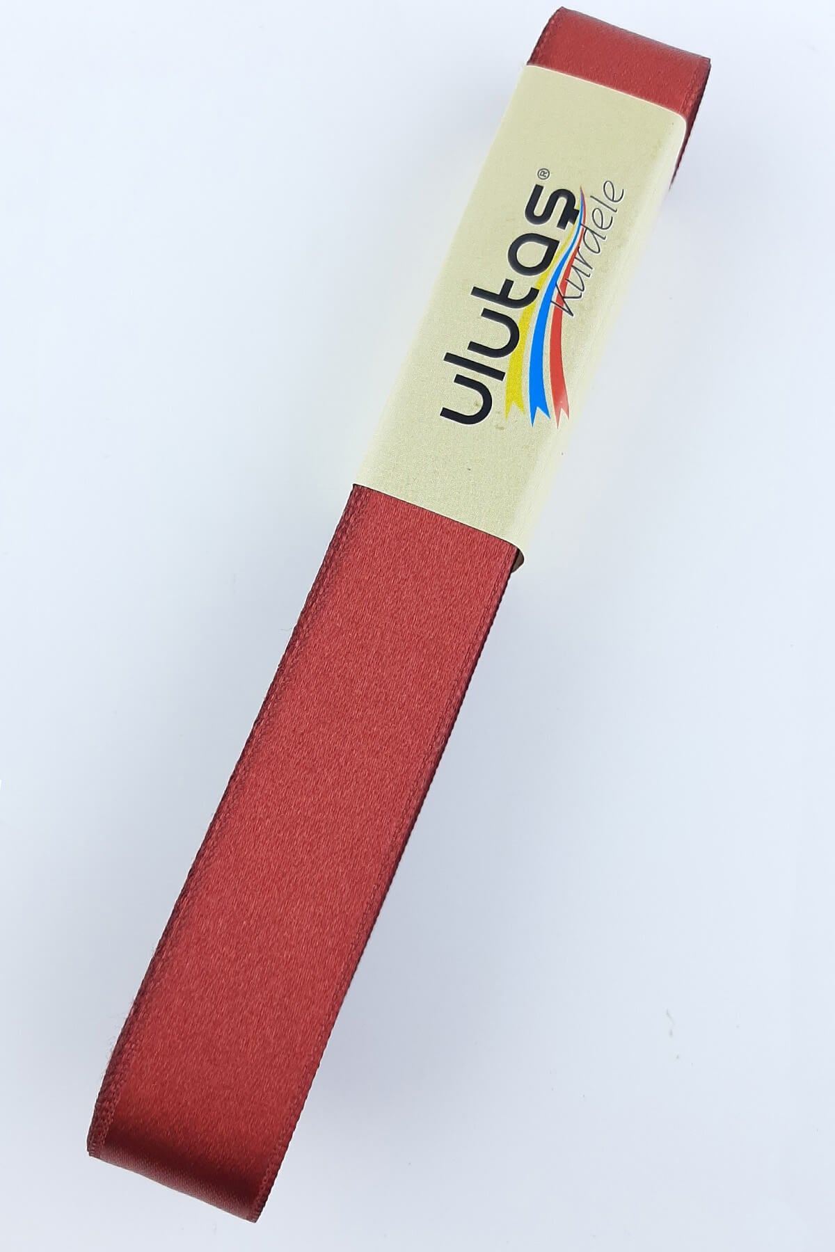 Claret Red Satin Ribbon 2 cm 10 m