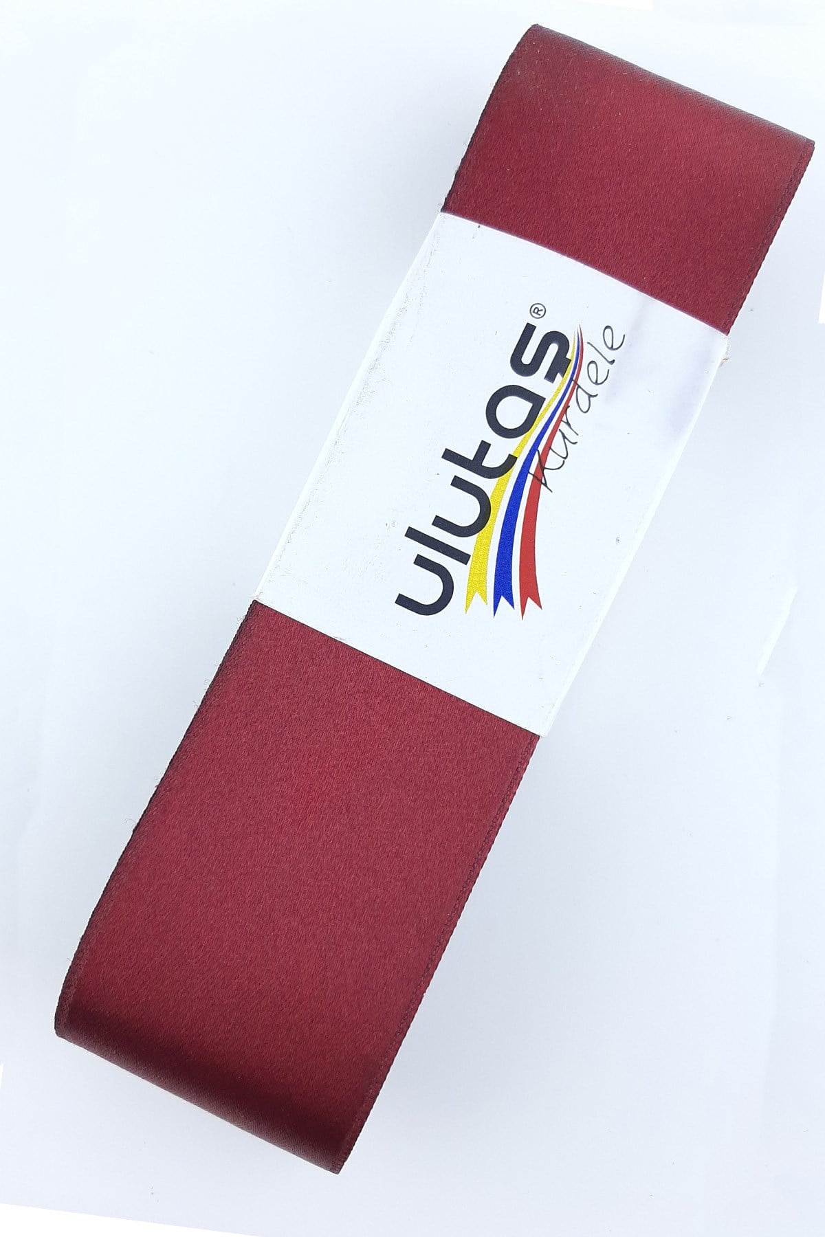 Claret Red Satin Ribbon 4 cm 10 m