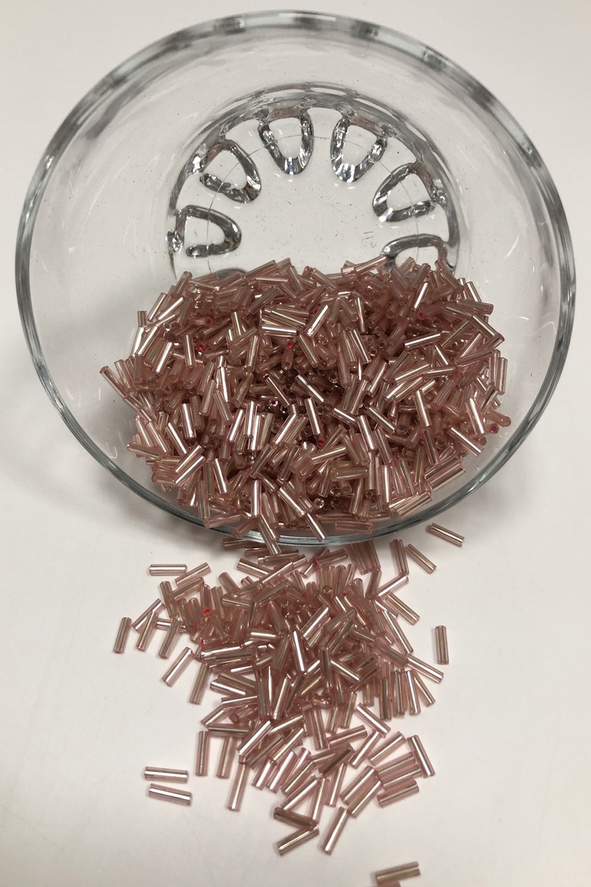 Pipe Bead Soft Dark Salmon 5 mm