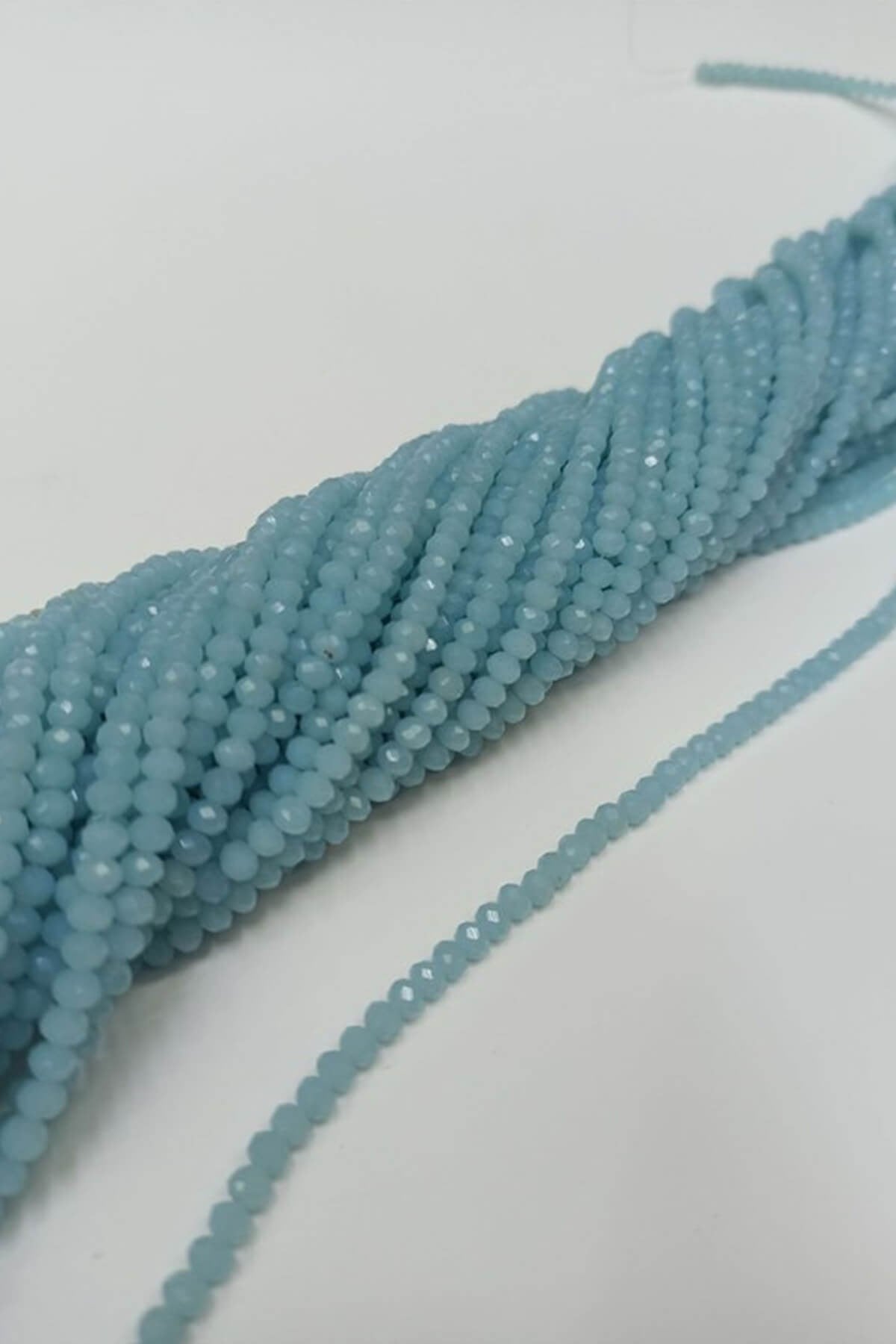 Ice Green Crystal Beads 4 mm