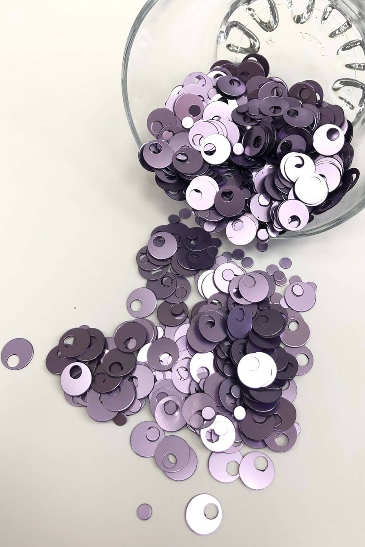 Lilac Bootees and Bag Washer 10 mm