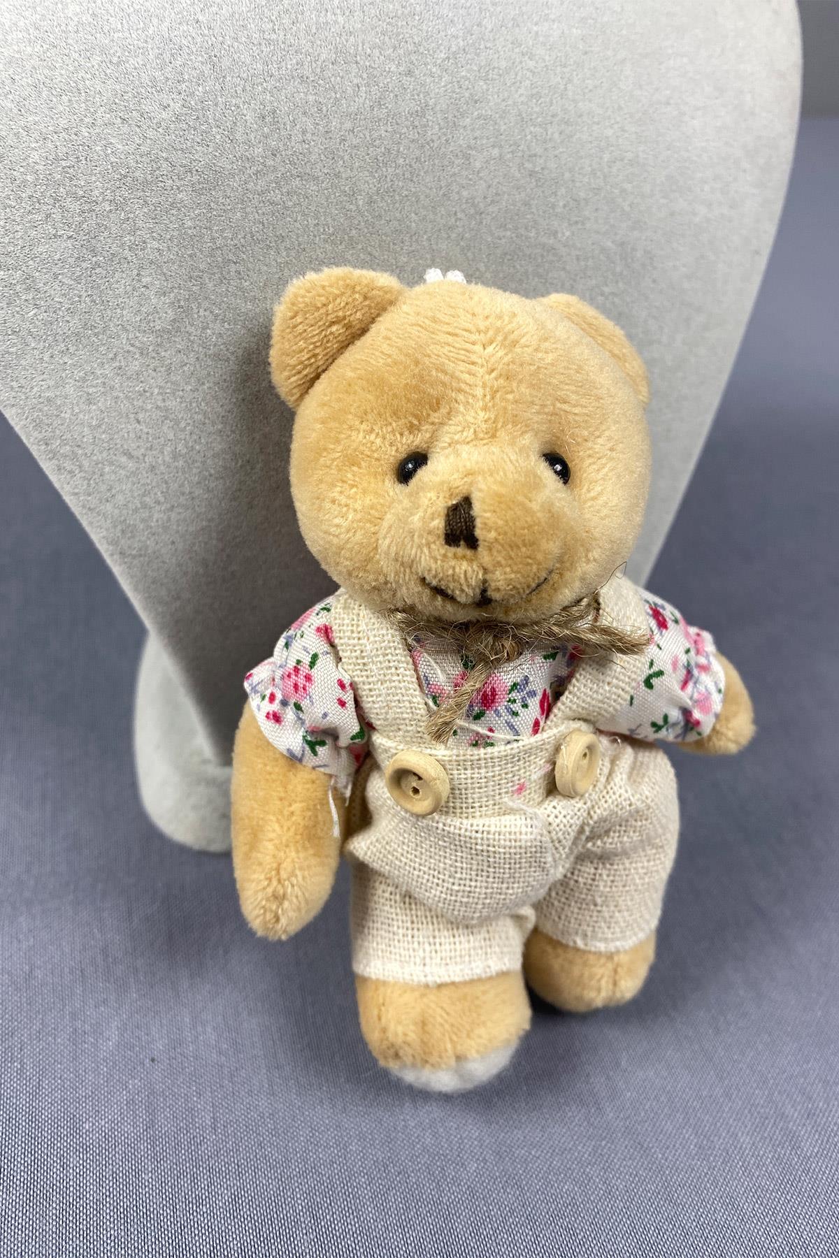 Male Teddy Bear in Floral Patterned Clothing Daydreamer