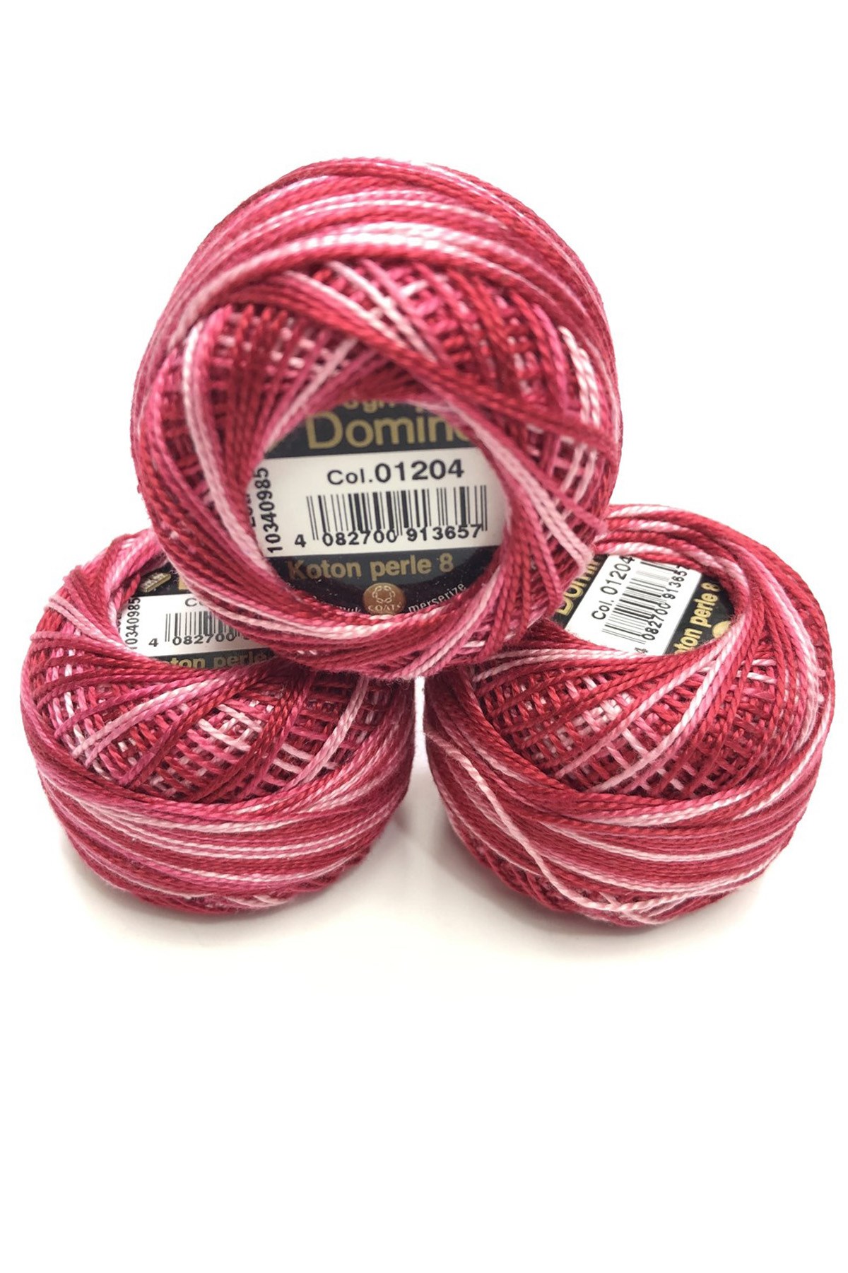 Coats Domino Koton Perle No:8 Nakış Ipi 01204 (1 adet )