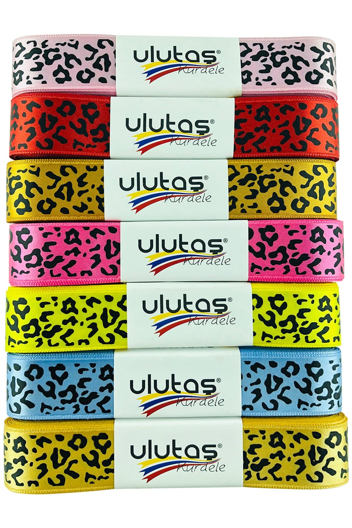 Dana Desen Baskılı Saten Kurdele