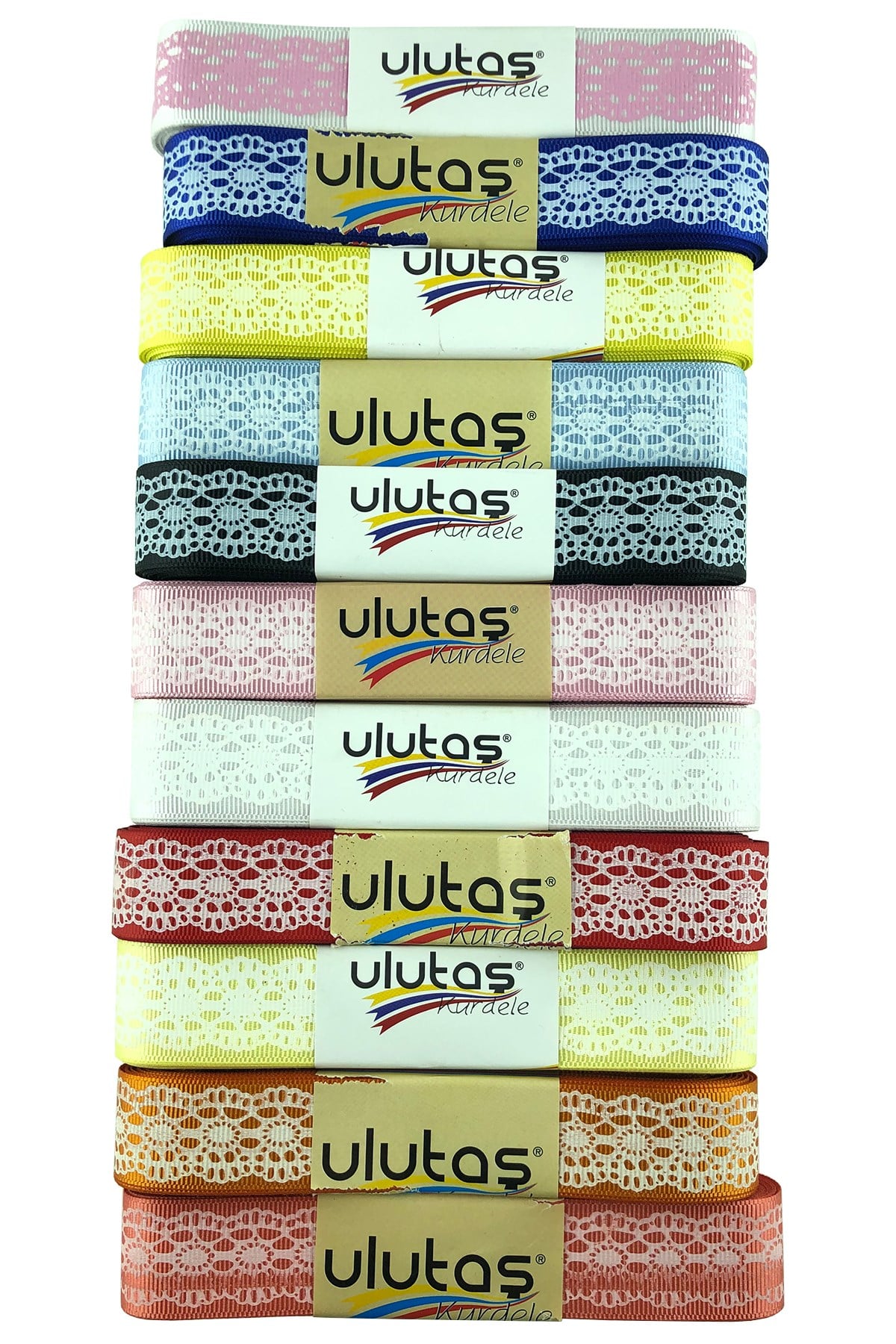 Lace Printed Grosgrain Ribbon