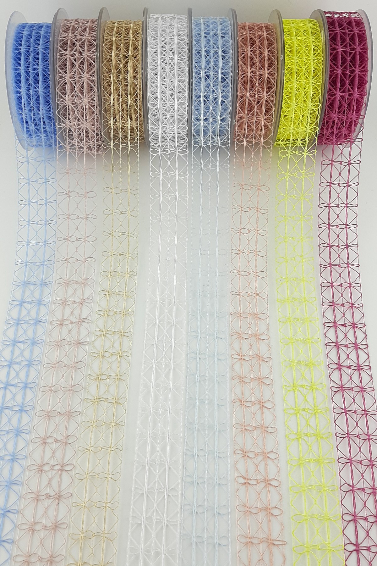 Lace Interlining Ribbon 2.5 cm 10 m
