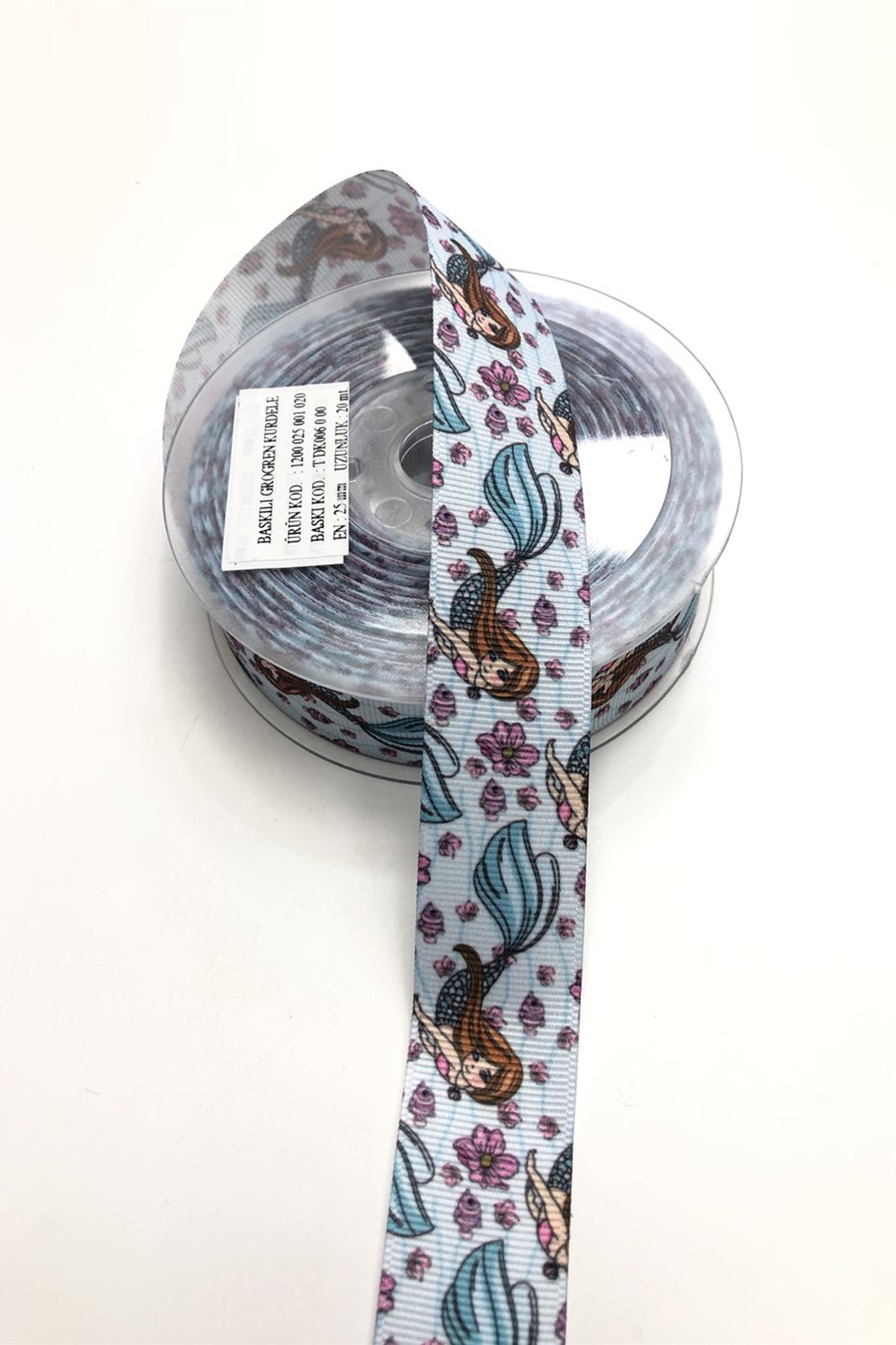 Desenli  Grogren Kurdela 2,5 cm 