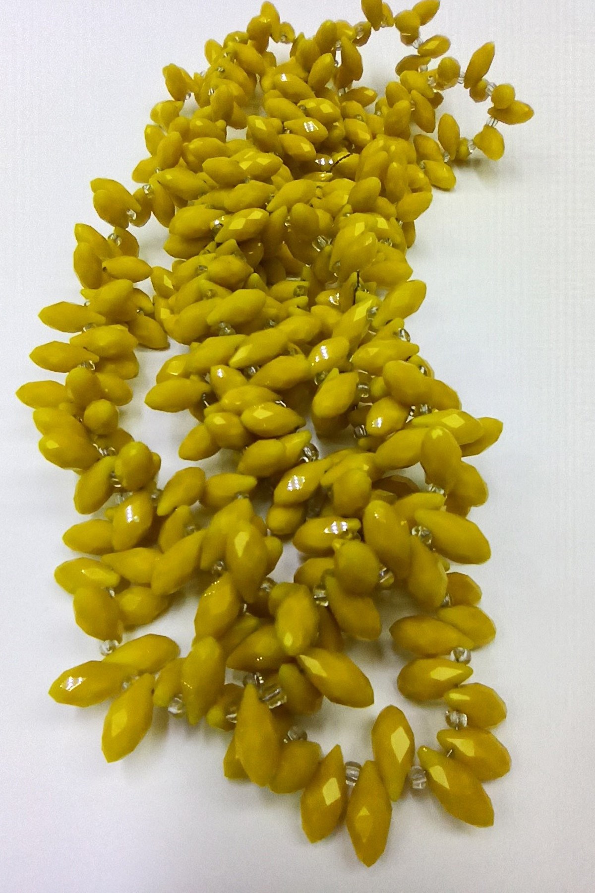 Dark Yellow Array Drop Crystal