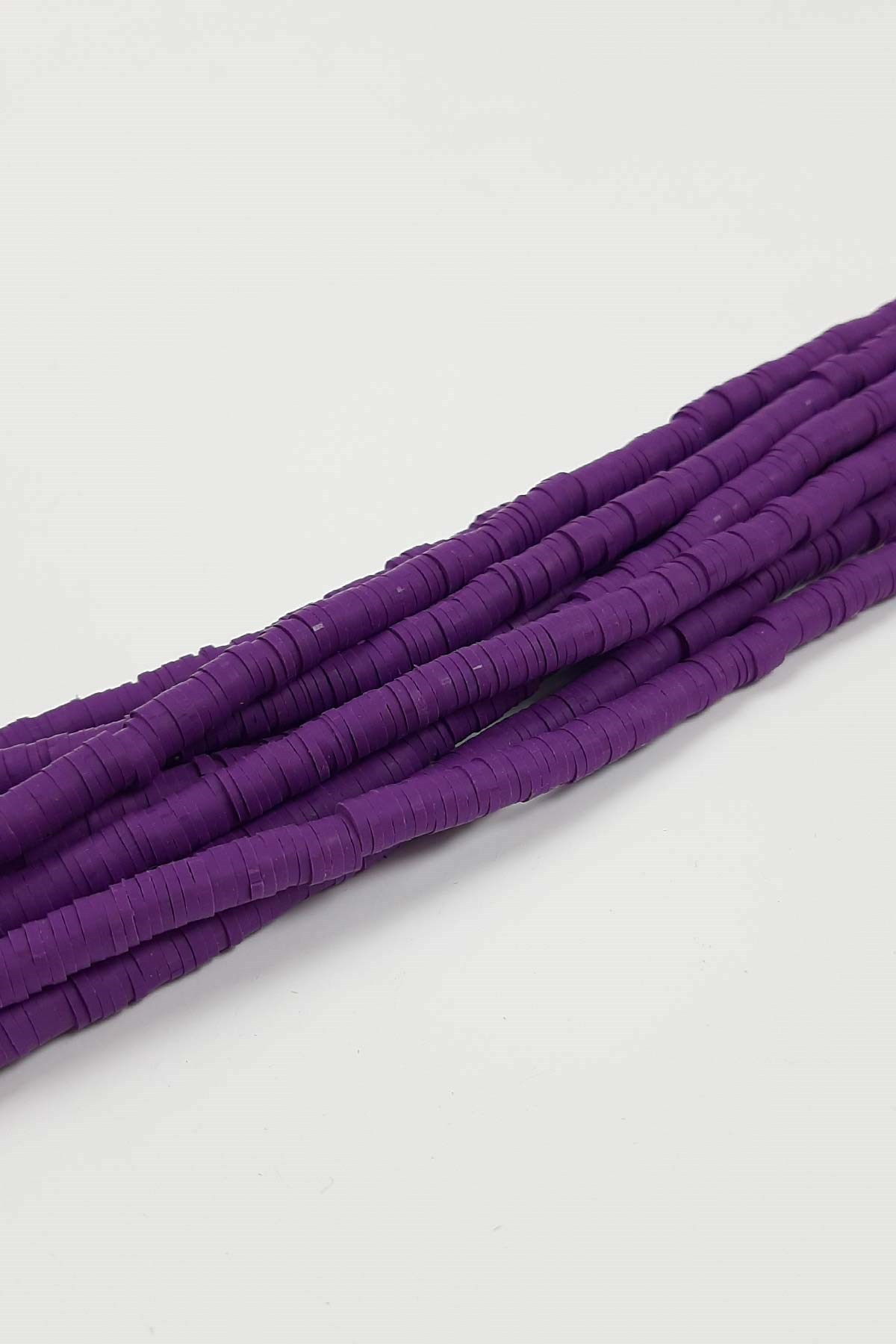 Fimo Dough Beads Purple