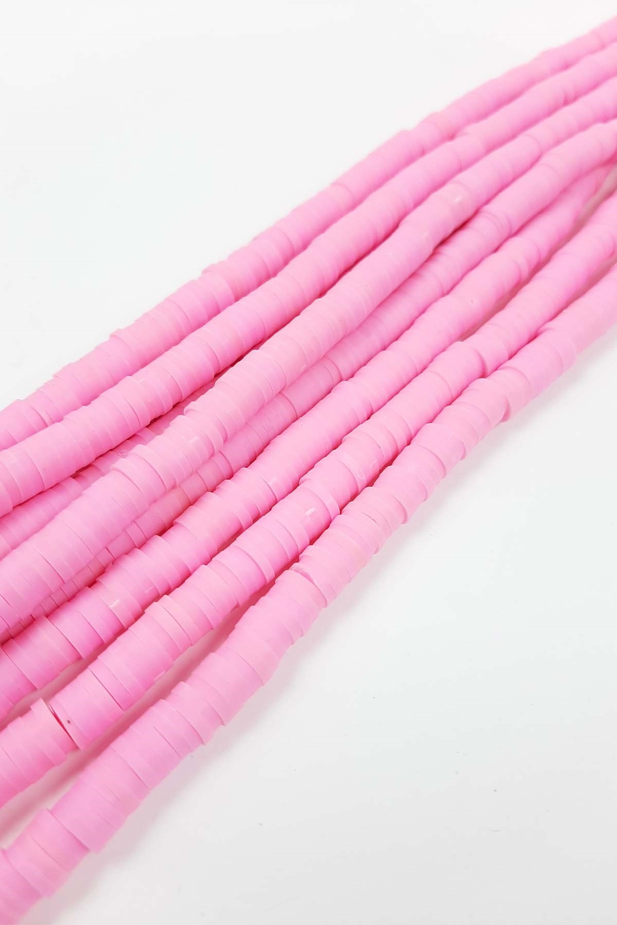 Fimo Pink Dough Beads