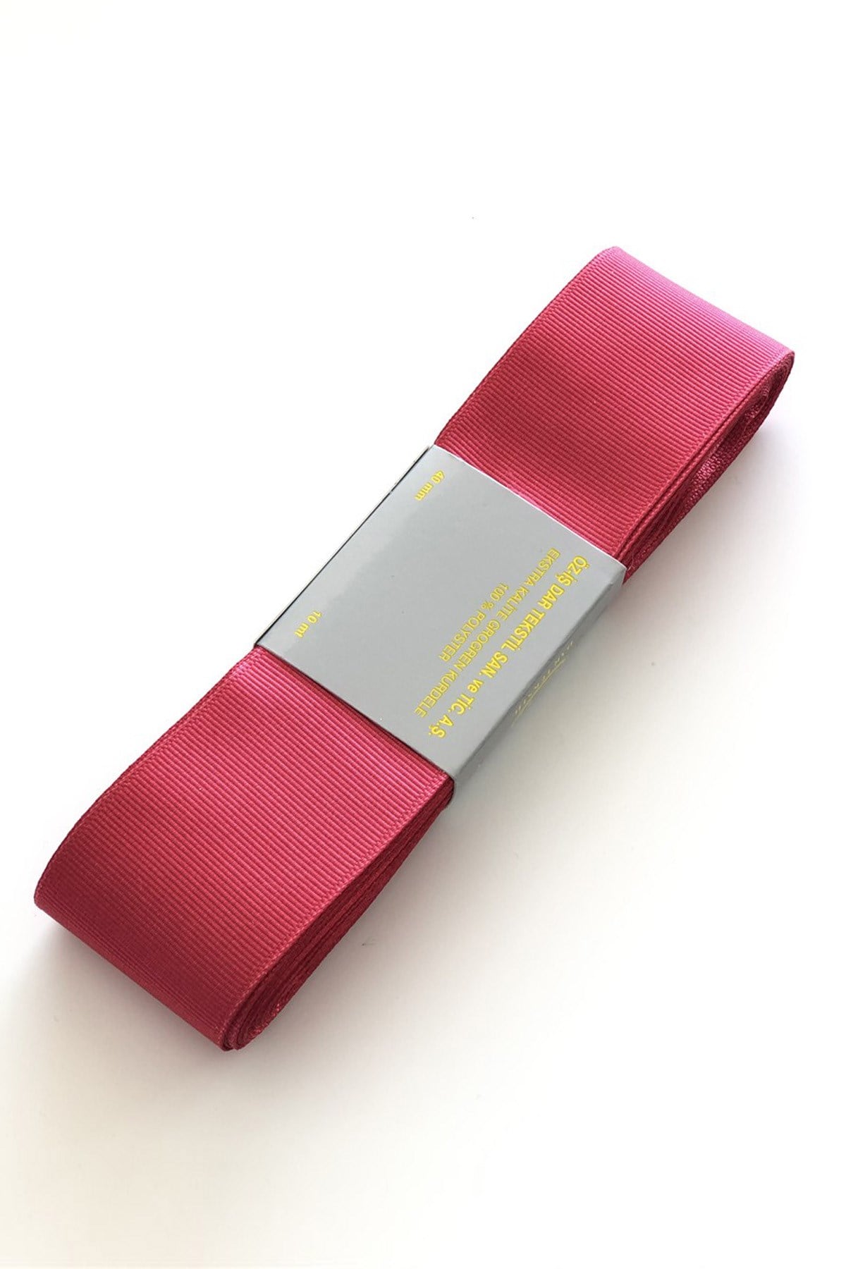 Fuchsia Grosgrain Ribbon 4 cm 10 m