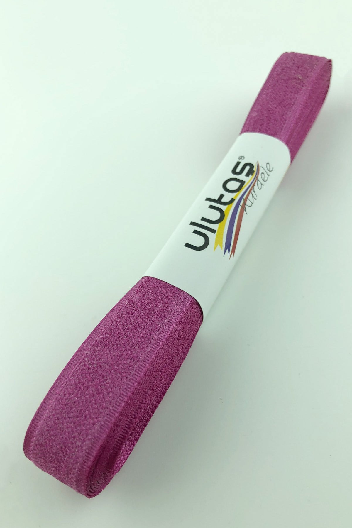 Fuşya Kadife Efektli Kurdele 1,5 Cm