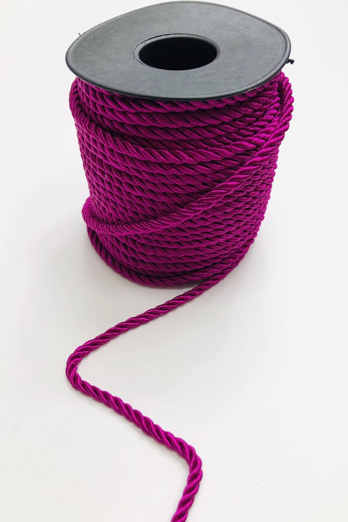 Fuşya Kordon İp 6 mm 1 mt