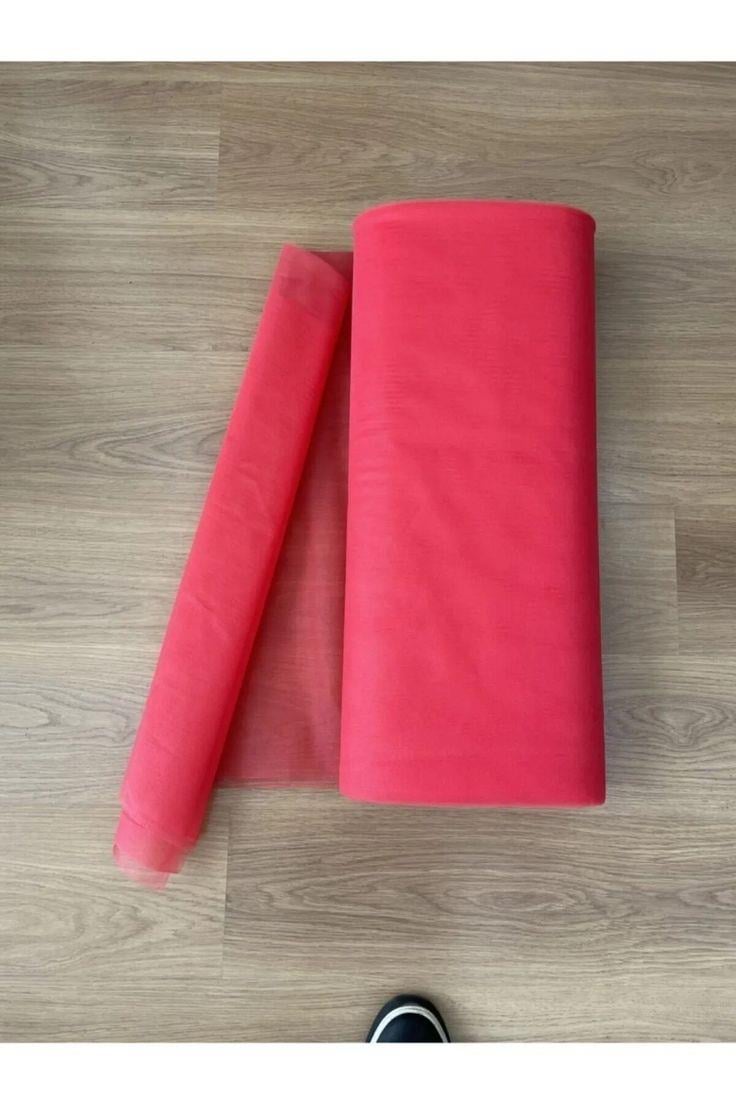 Fuşya Kristal Tül En 3 Metre