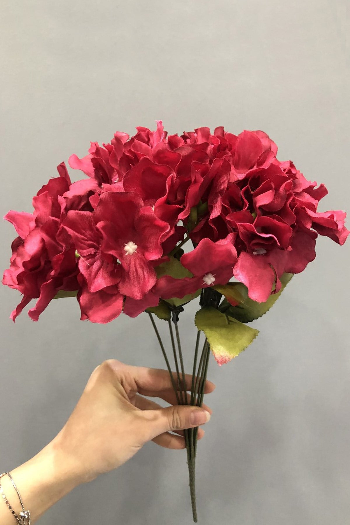 Fuchsia Hydrangea Flower