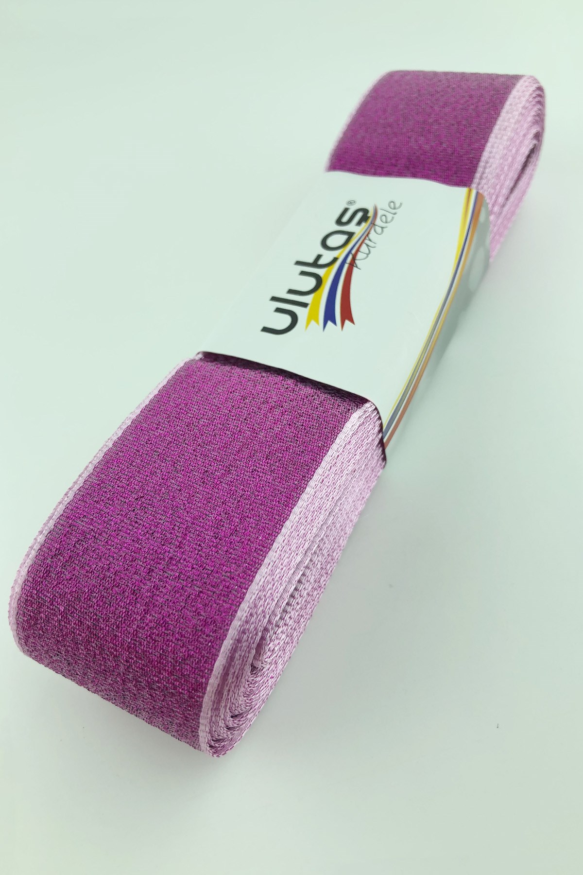 Fuchsia Glitter Ribbon 3 cm