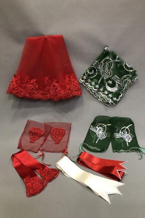 Gelin Yüz Örtüsü Damat Yüz Örtüsü Gelin Duvağı Kına Örtüsü