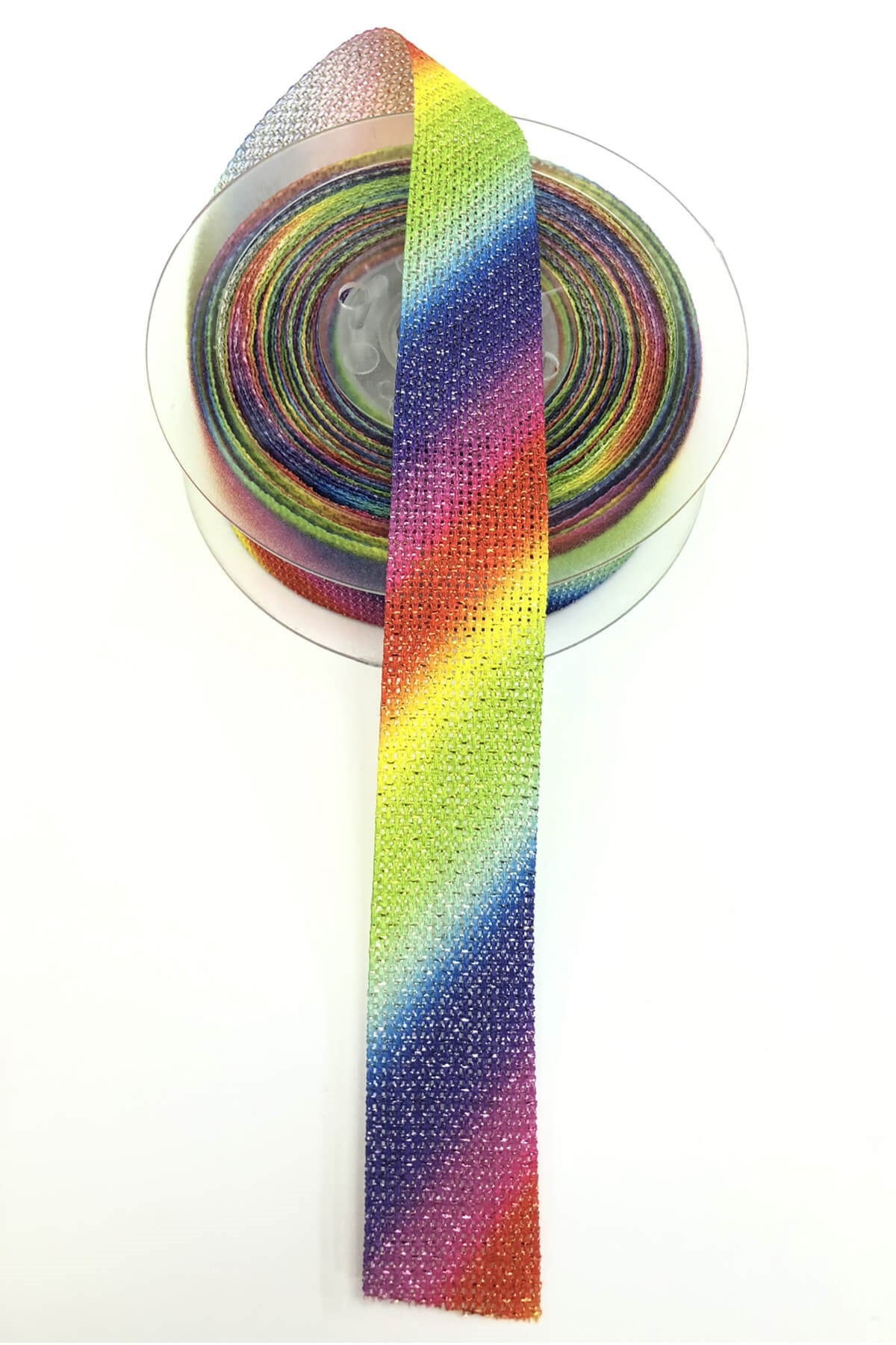 Rainbow Printed Grosgrain Ribbon