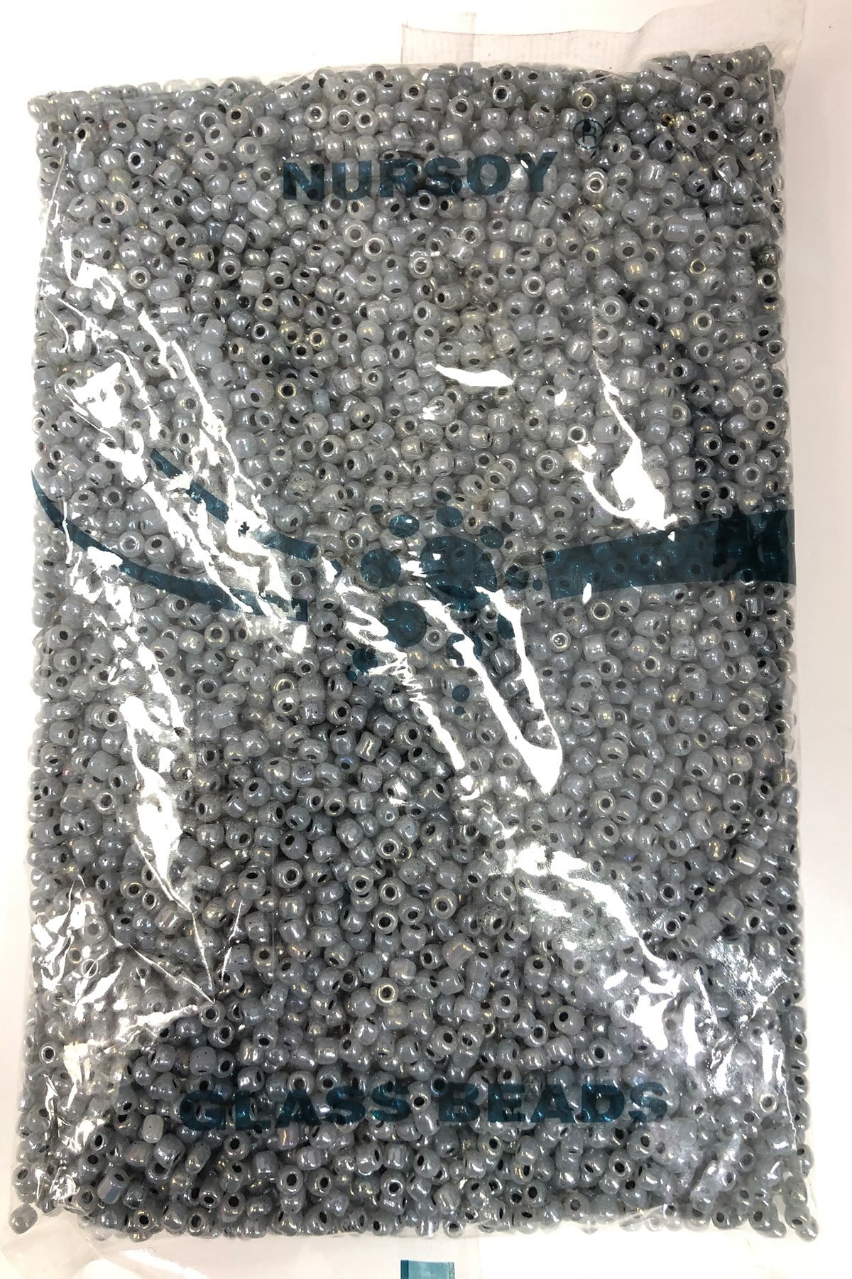 Gray Sand Beads 4 mm 500 gr