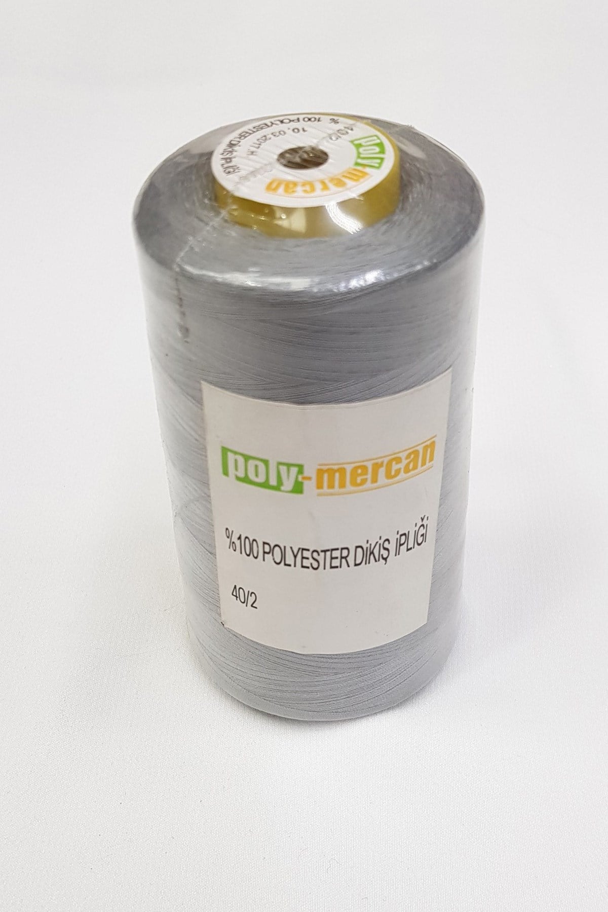 Gray Polyester Sewing Thread Bobbin