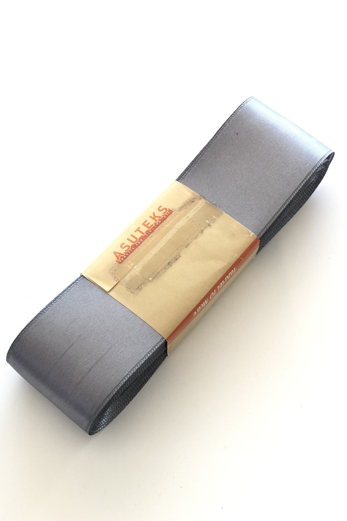 Gray Color Satin Ribbon 4 cm