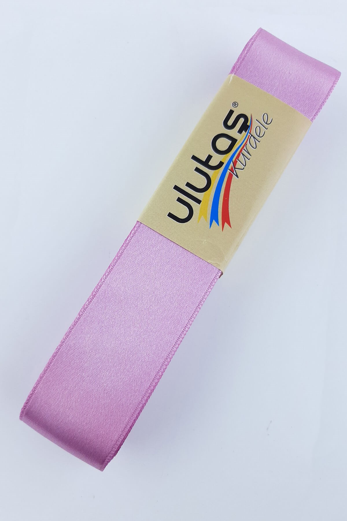 Dried Rose Color Satin Ribbon 3 cm 10 mt