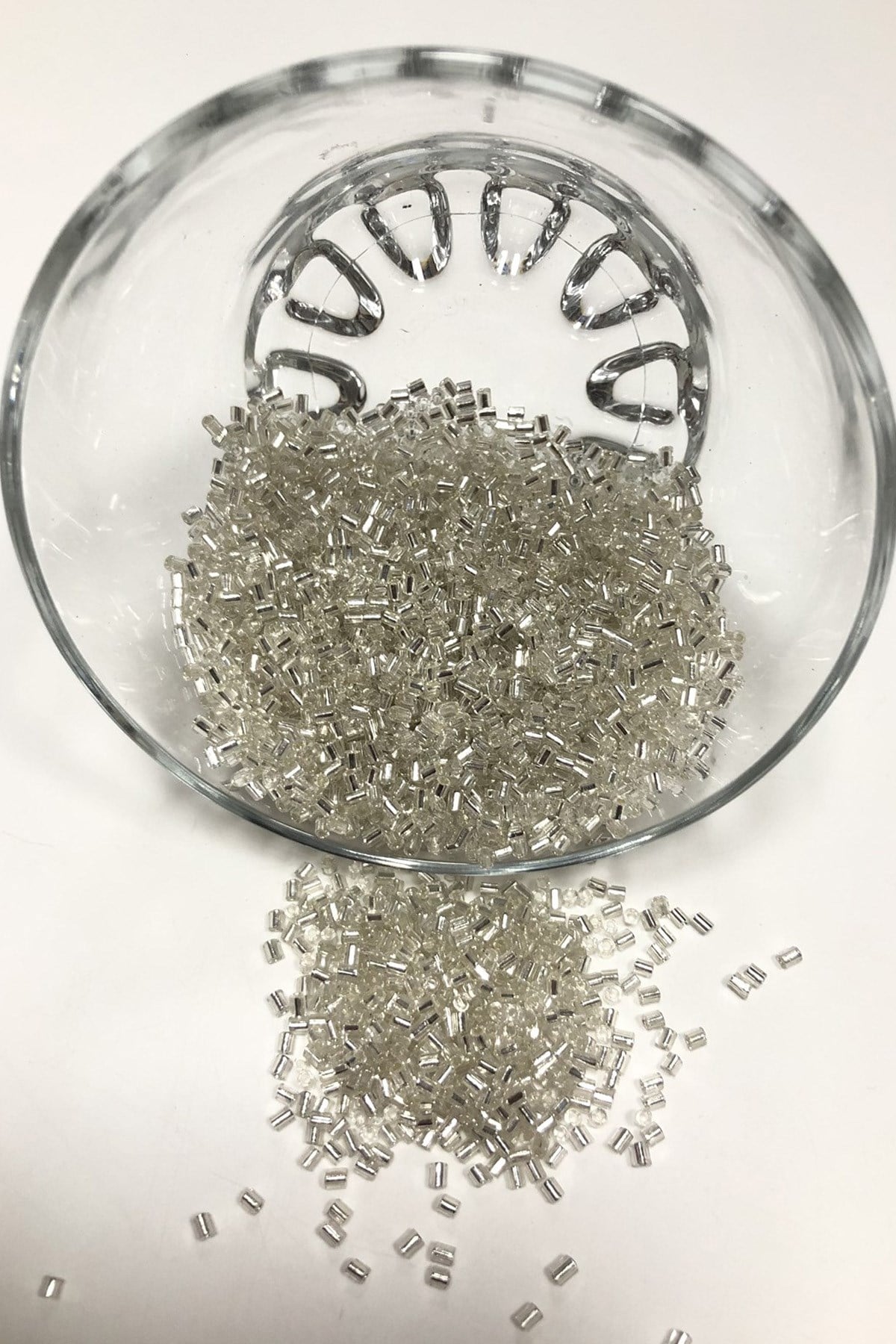 Cut Beads Silver 50 gr