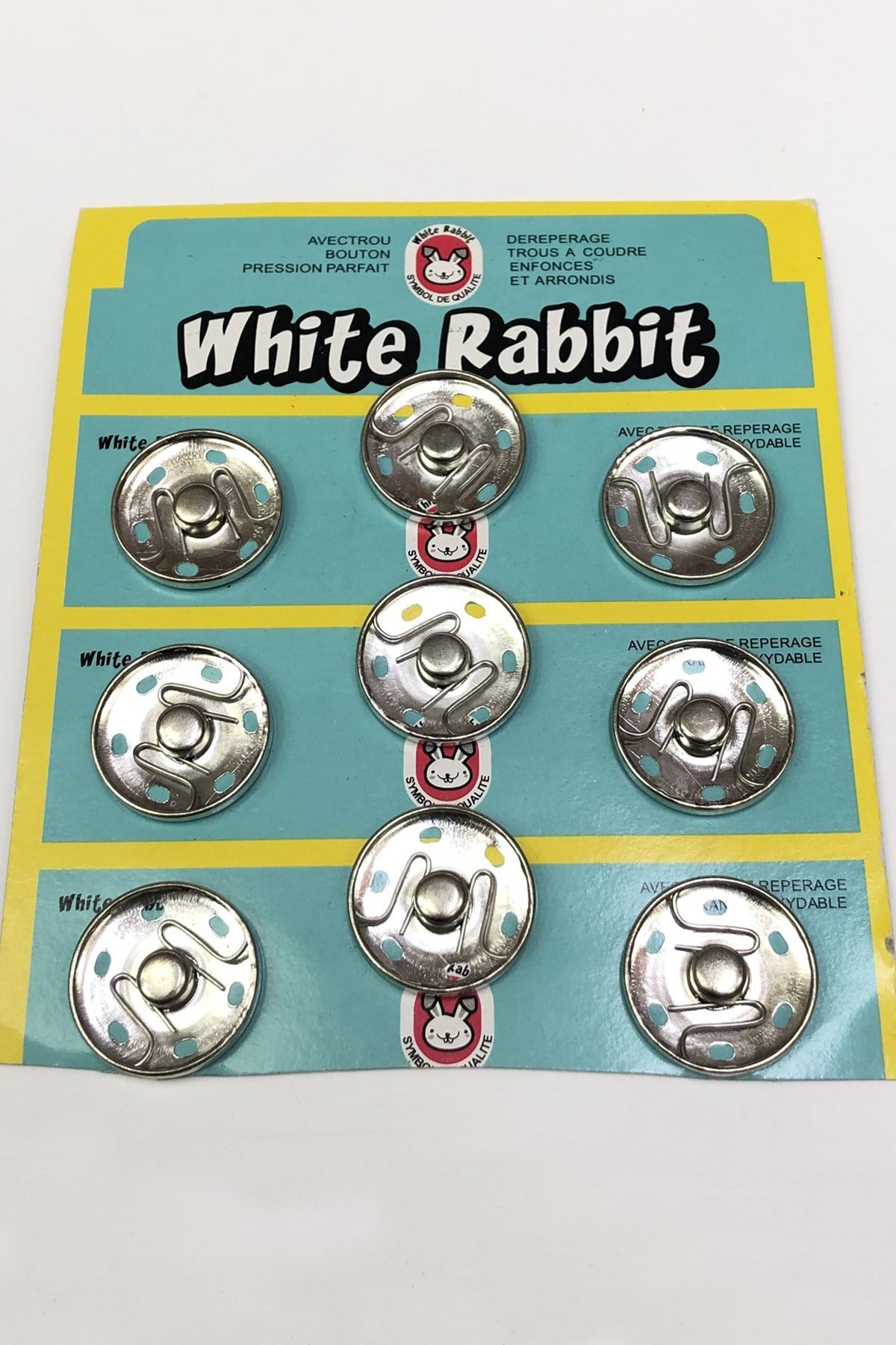 Silver Metal Snap 2 cm (1 pcs)
