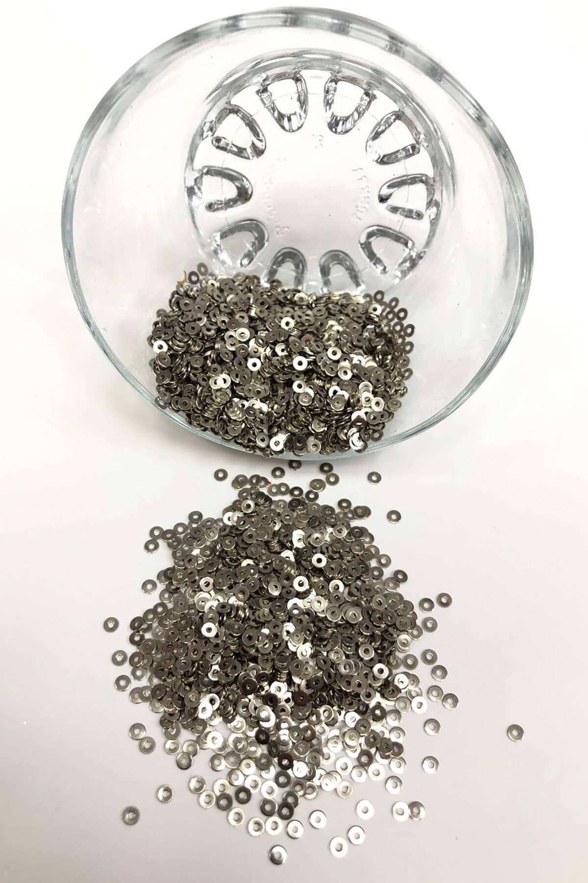 Silver Metal Washer 2 mm