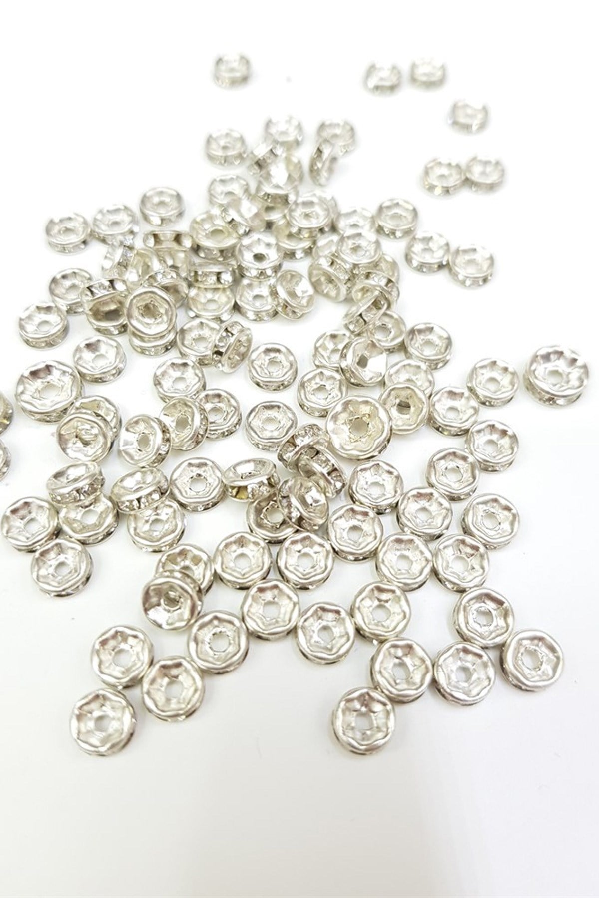 Silver Washer 6 mm 10 pcs