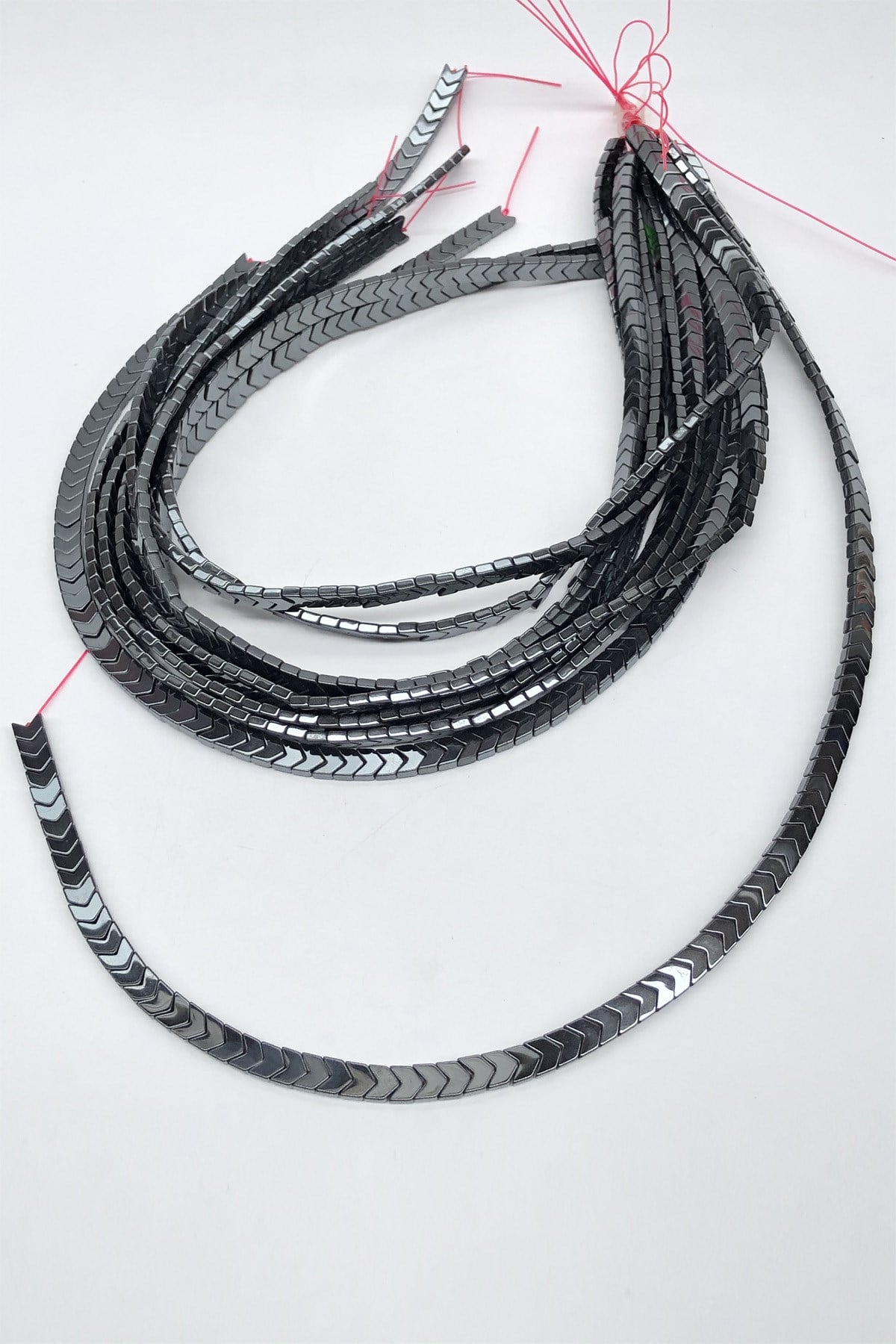 Hematite Arrow Sign Stone Bead