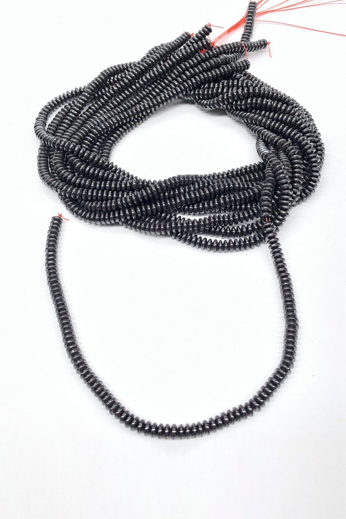 Hematite Oval Stone Beads