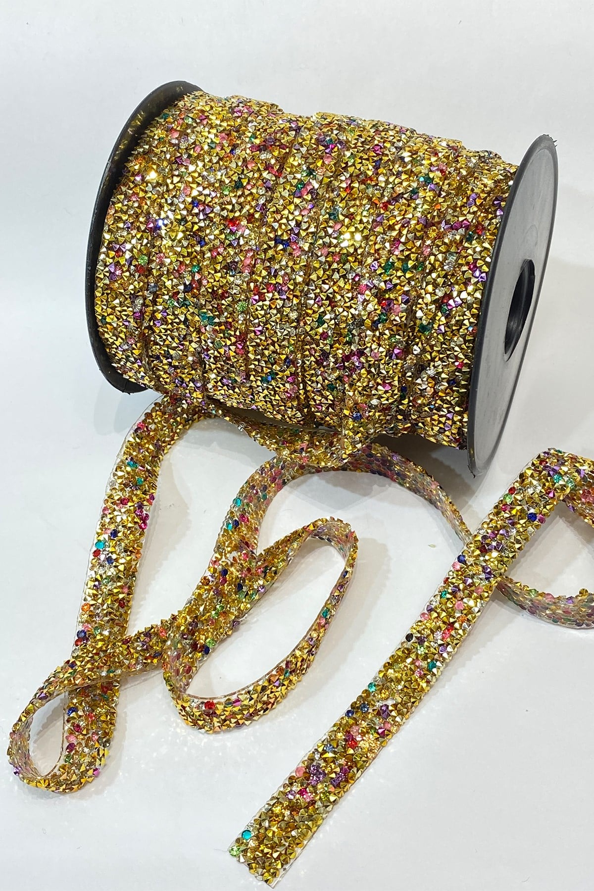 Janjanlı Ütüyle Yapışan Taşlı Şerit