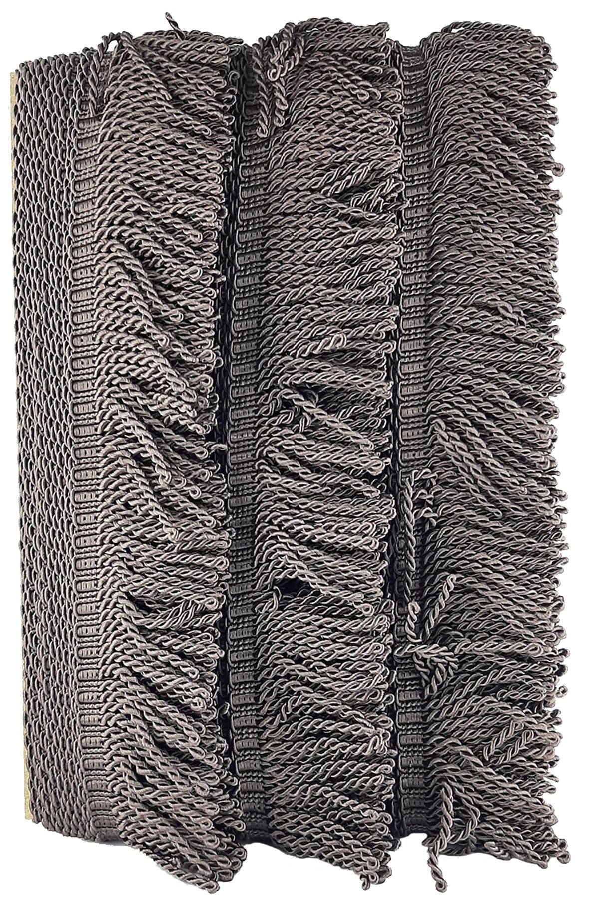 Kahve Burgulu Bulyon Saçak Püskül 7 cm