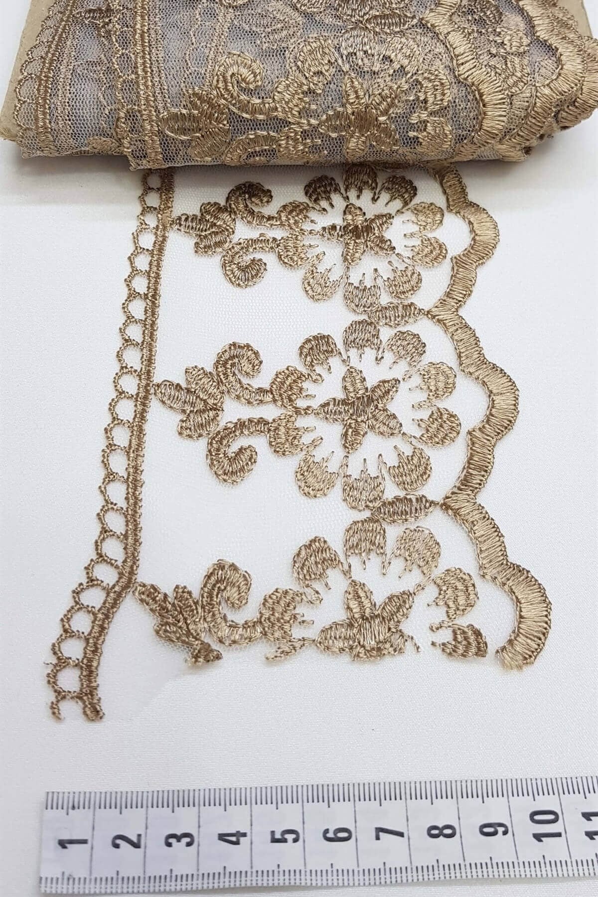 Coffee Patterned Lace