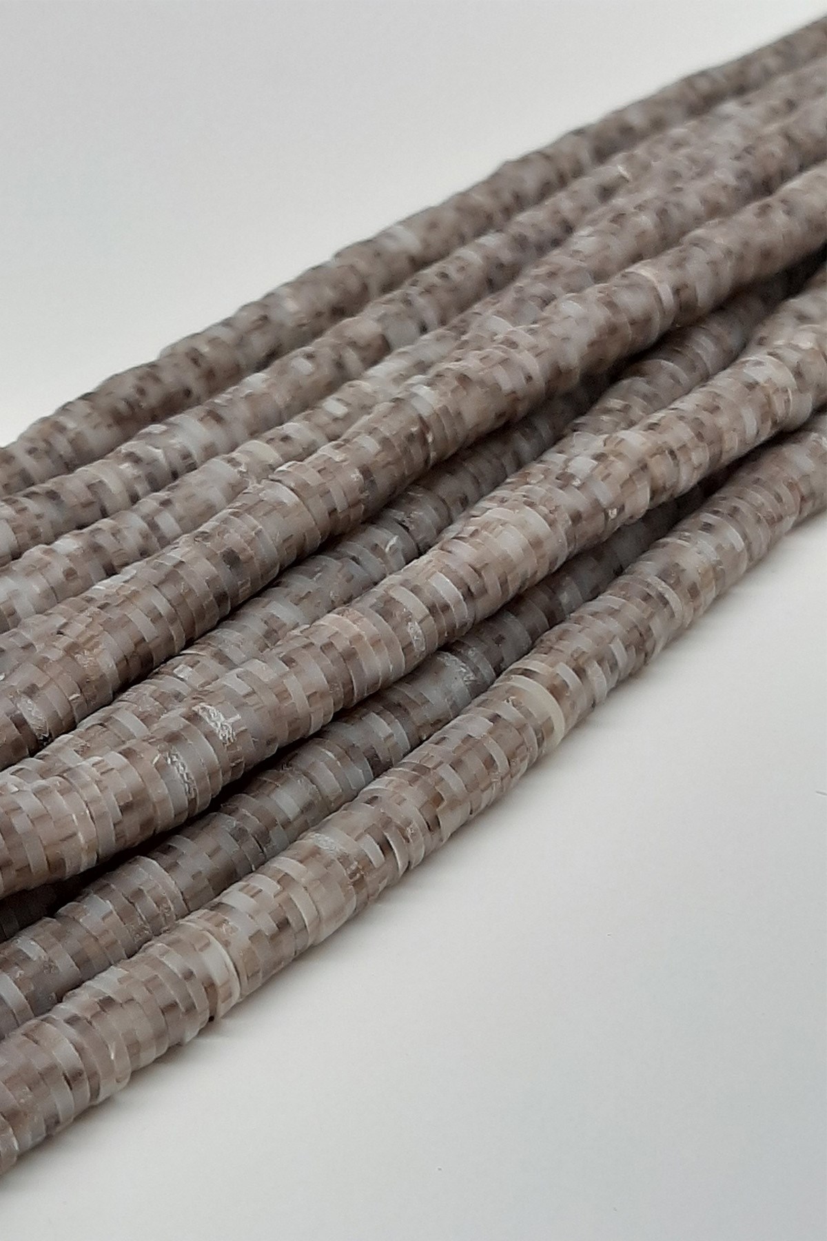 Coffee Fimo Dough Beads 6mm