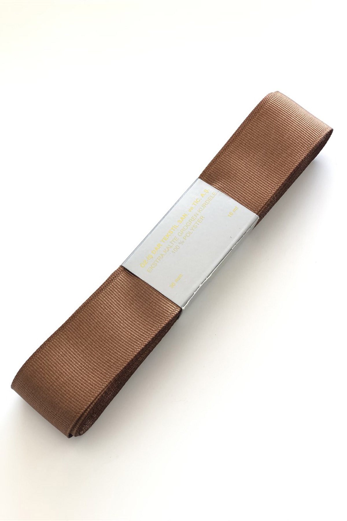 Brown Grosgrain Ribbon 3 cm 10 m