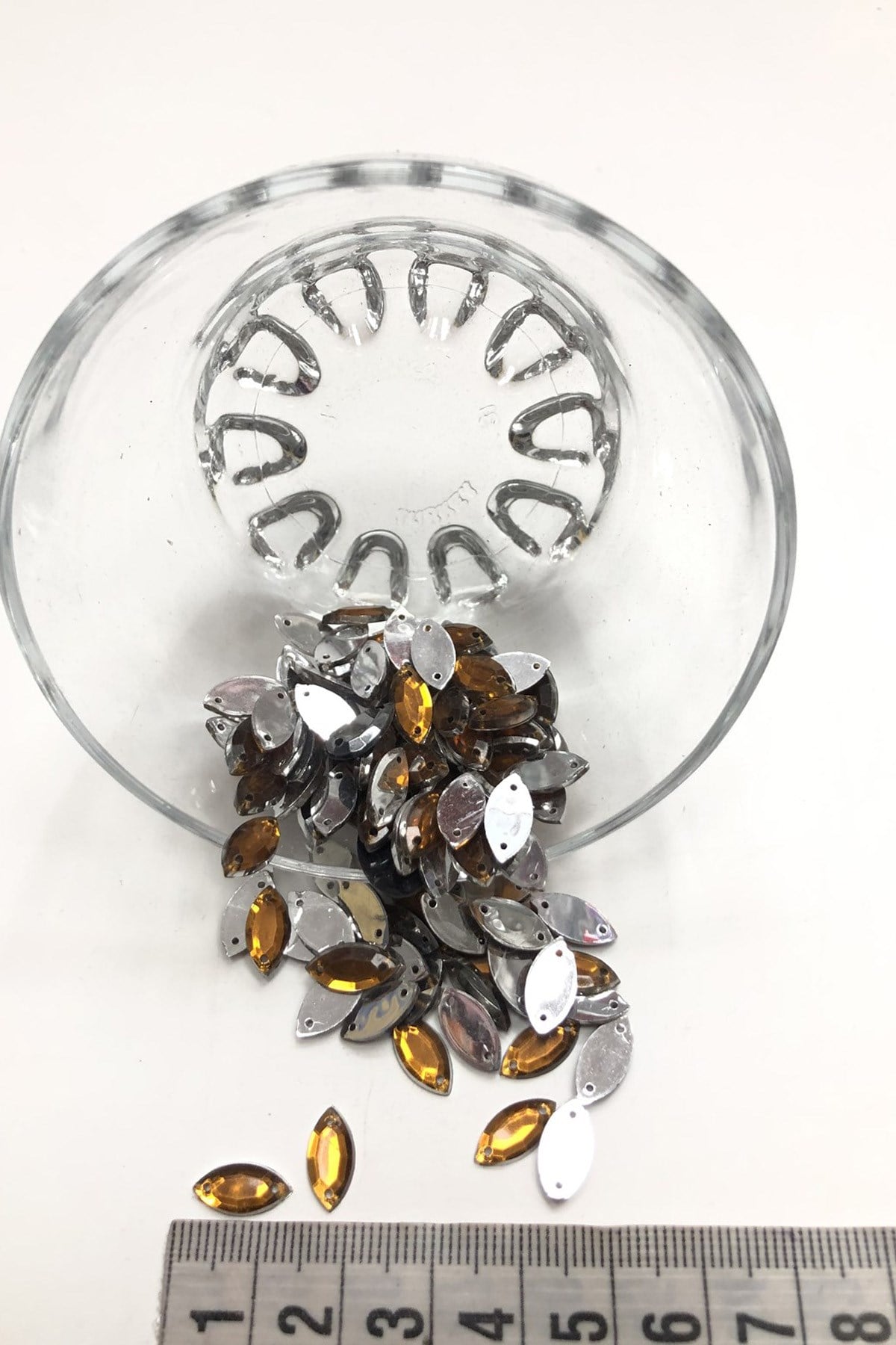 Coffee Plastic Shuttle Model Stitching Stone 20 gr