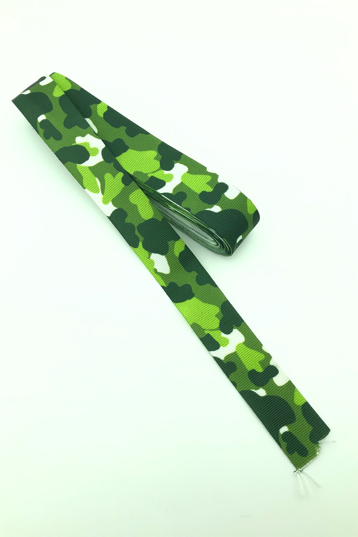 Camouflage Printed Grosgrain Ribbon