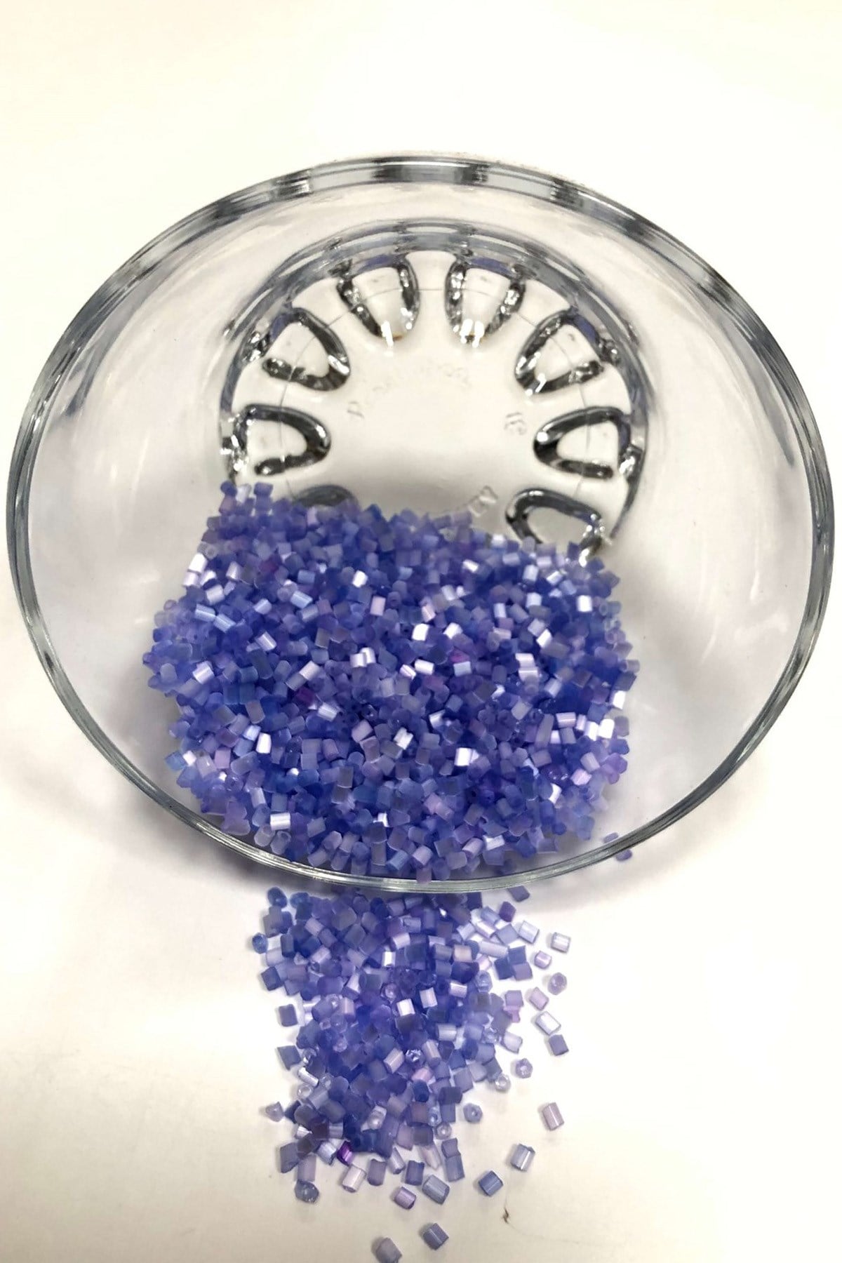 Pearl Cut Beads Blue Color (2-2.5mm)