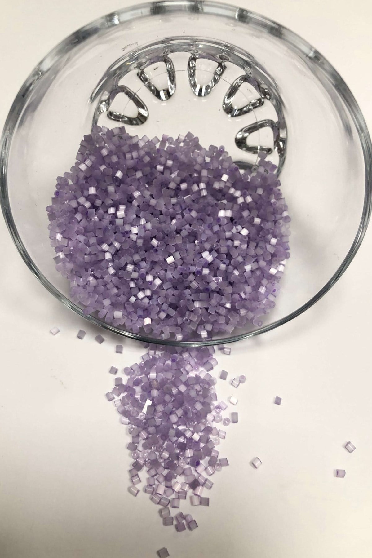 Pearl Cut Beads Lilac Color (2-2.5mm)