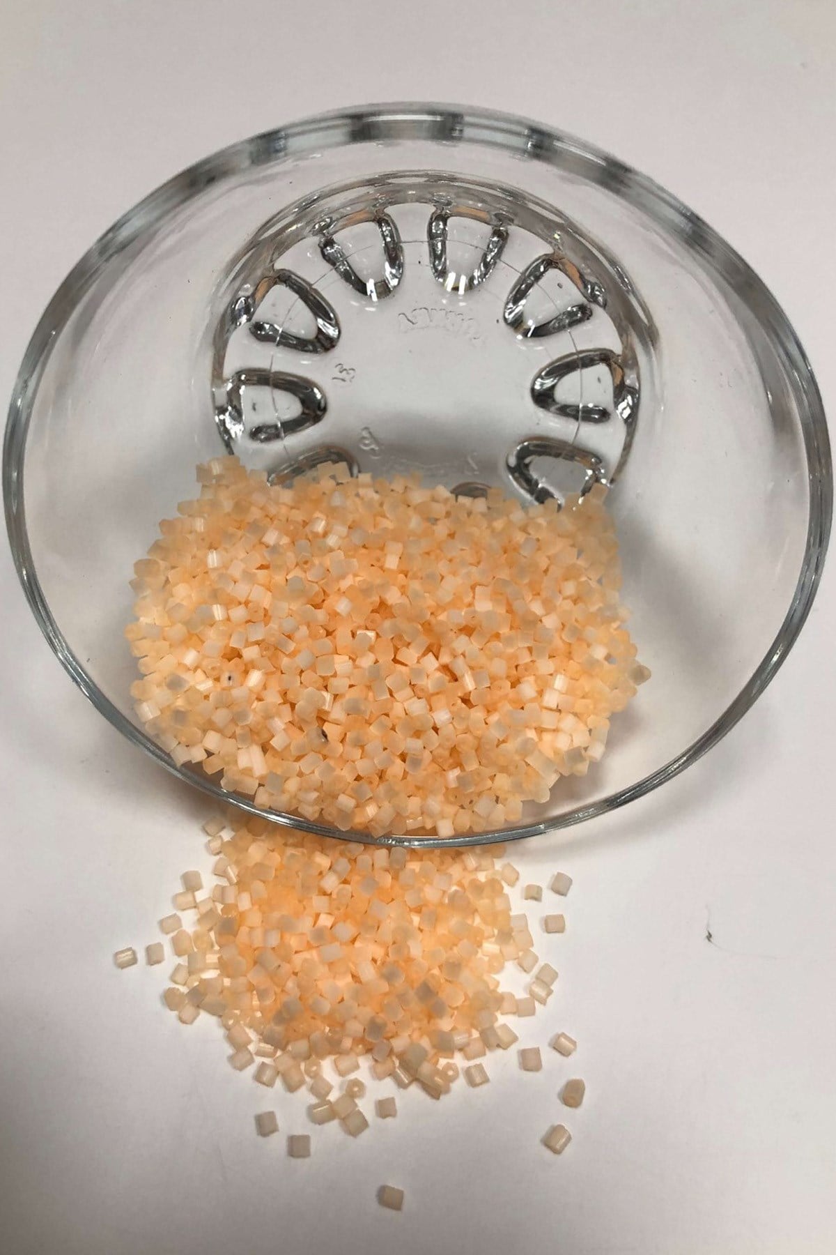 Pearl Cut Beads Salmon Color (2-2.5mm)