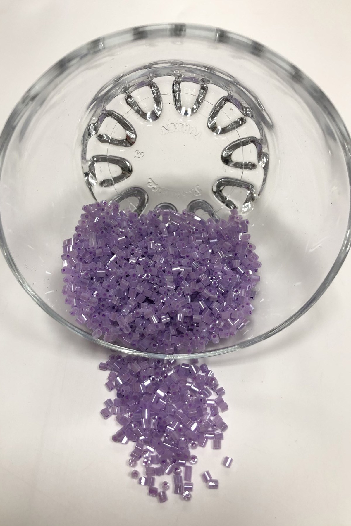 Lilac Color Cut Beads (2-2.5mm)