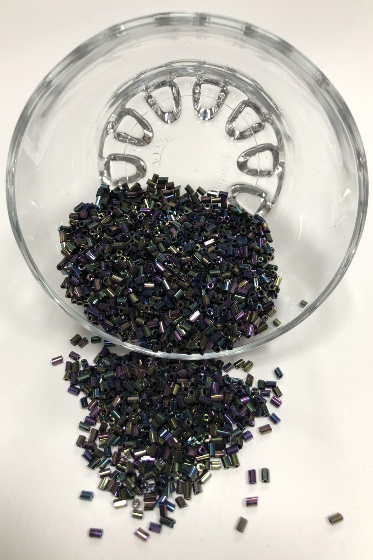 Colorful Coated Cut Beads (2-2.5mm)