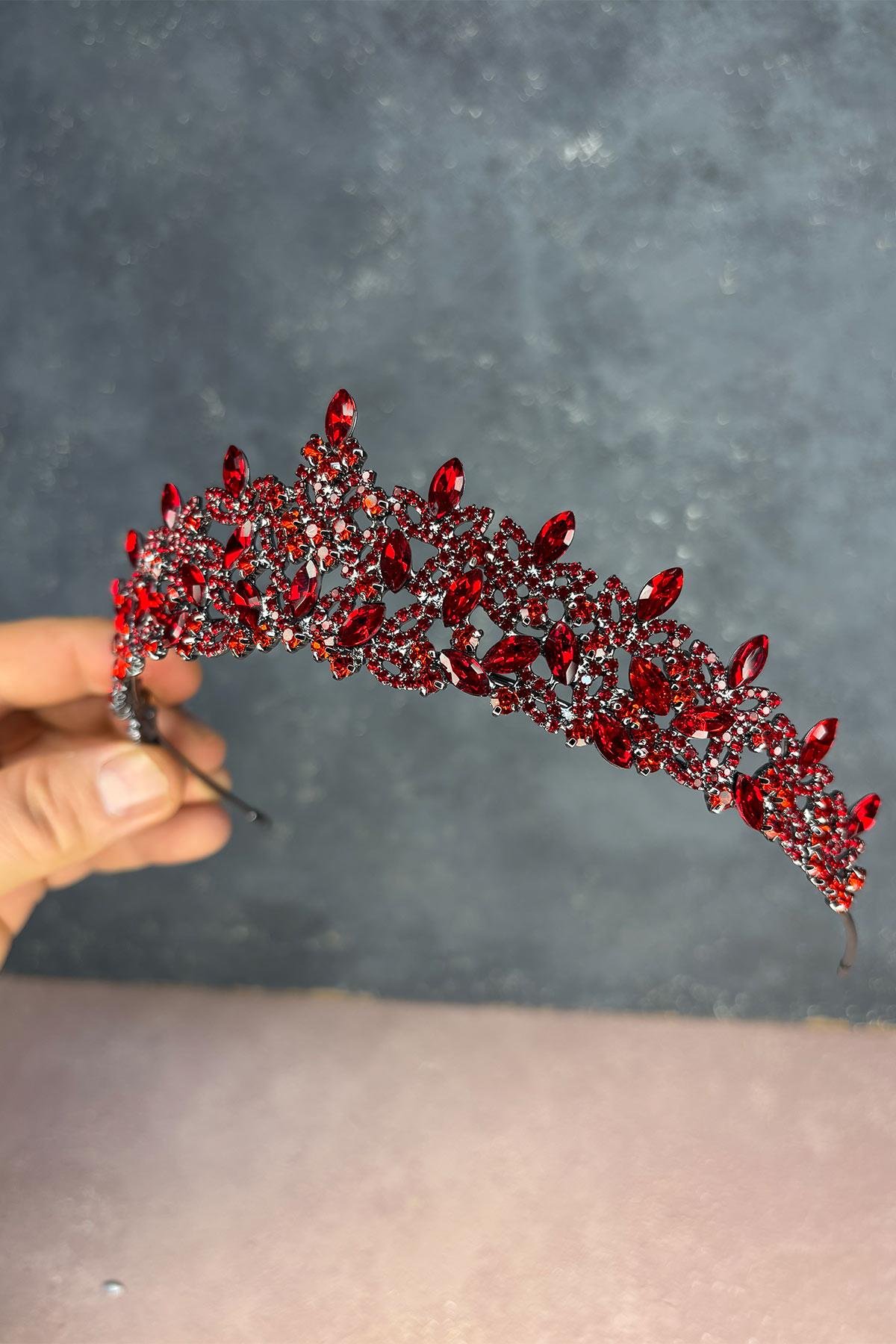 Kırmızı Ada Gelin Kına Tacı 