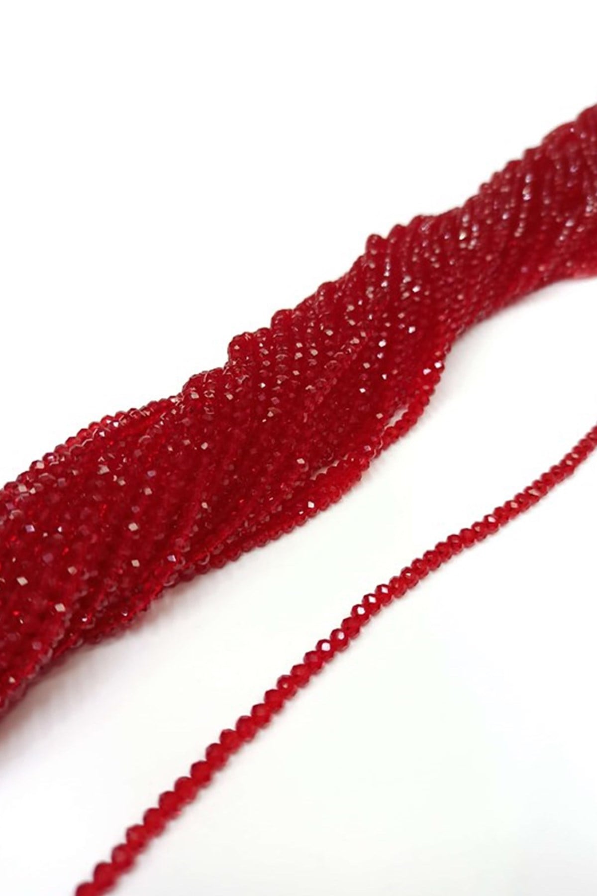 Red Crystal Beads 4 mm