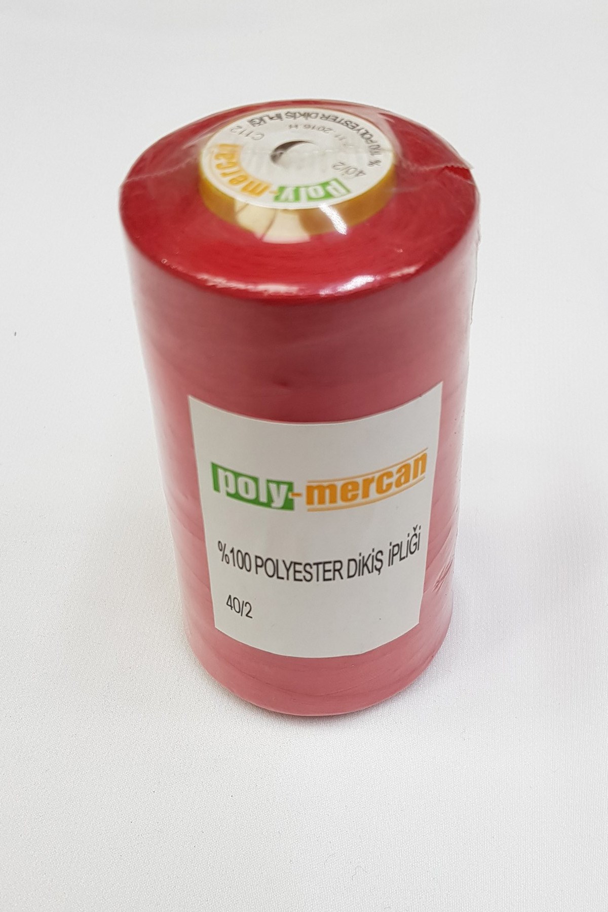 Kırmızı Polyester Dikiş İpliği Bobin