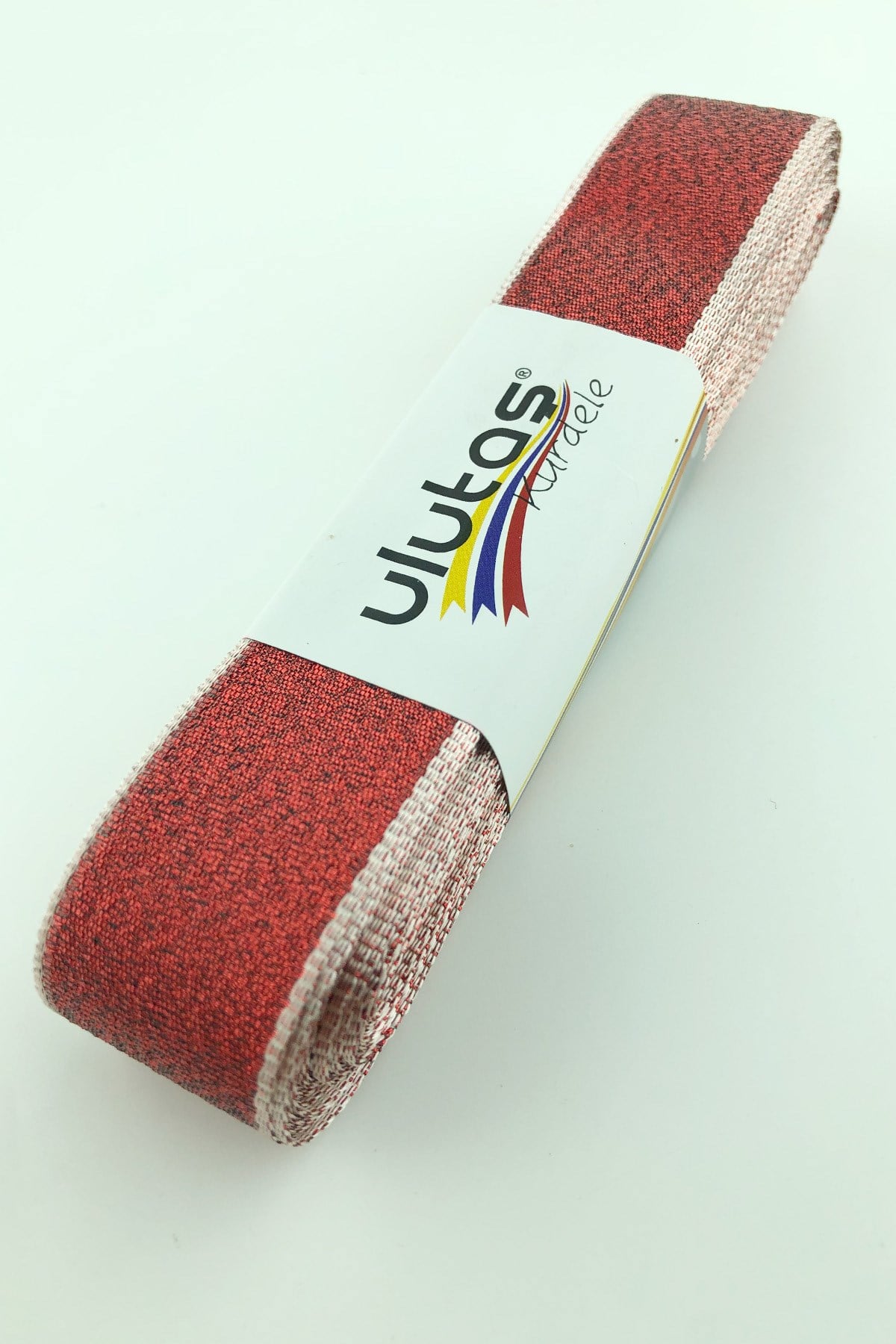 Kırmızı Simli Kurdele 2,5 Cm